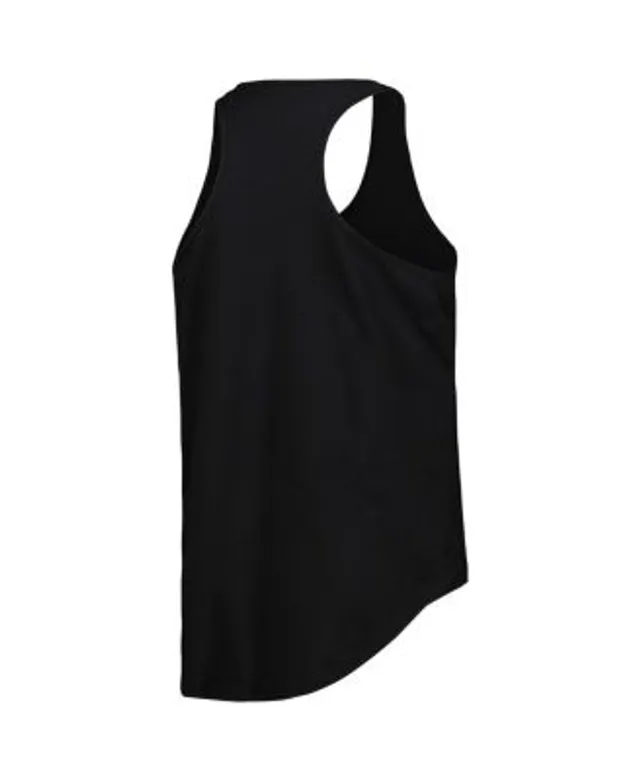 San Francisco Giants Women's Plus Size Scoop Neck Racerback Tank Top - Black