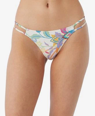 Juniors' Villa Floral Cardiff Bikini Bottoms