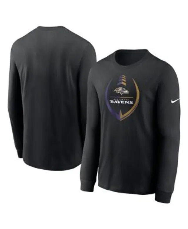 Starter /white Baltimore Ravens Halftime Long Sleeve T-shirt At