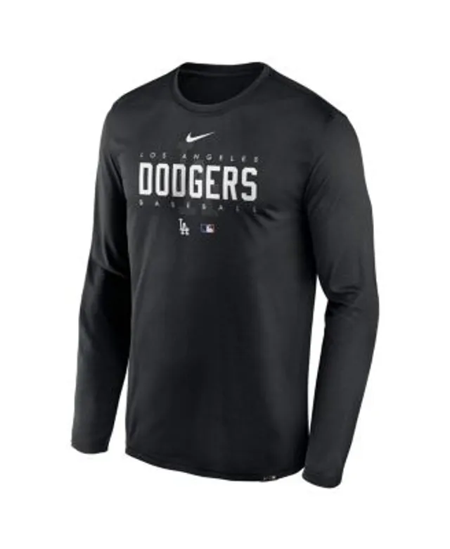 Nike / Youth Boys' Los Angeles Dodgers Royal Authentic Collection Dri-FIT  Legend Long Sleeve T-Shirt