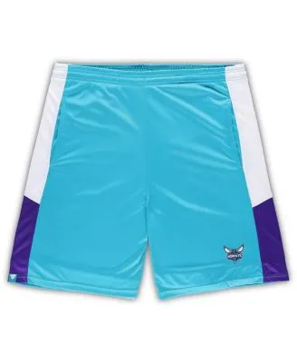 Charlotte Hornets Youth Fade Away Shorts - Teal
