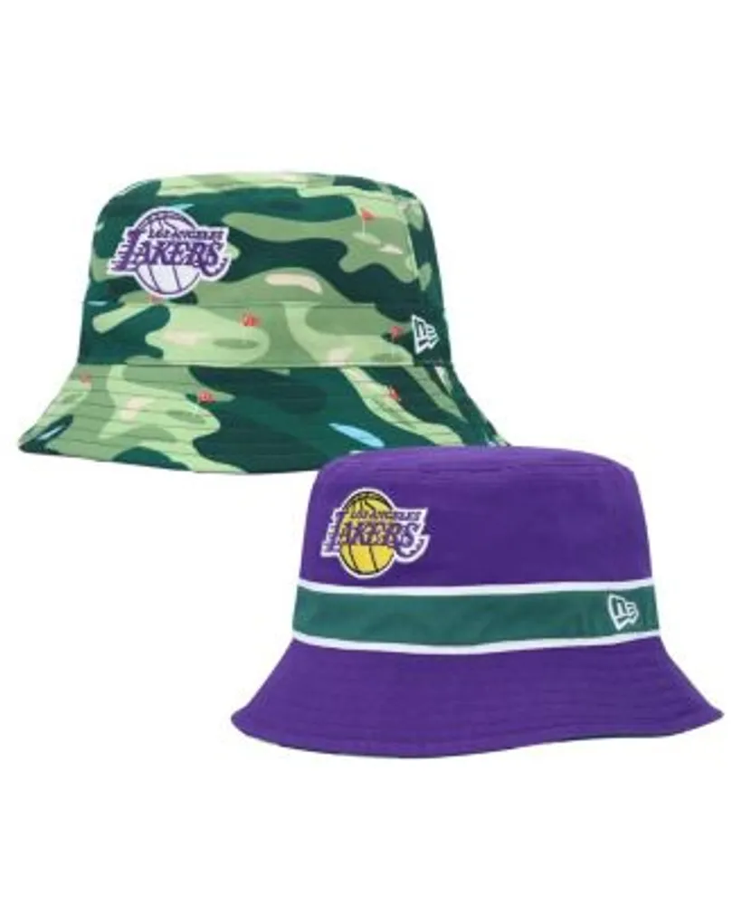 New Era Purple Los Angeles Lakers Identity Cuffed Knit Hat