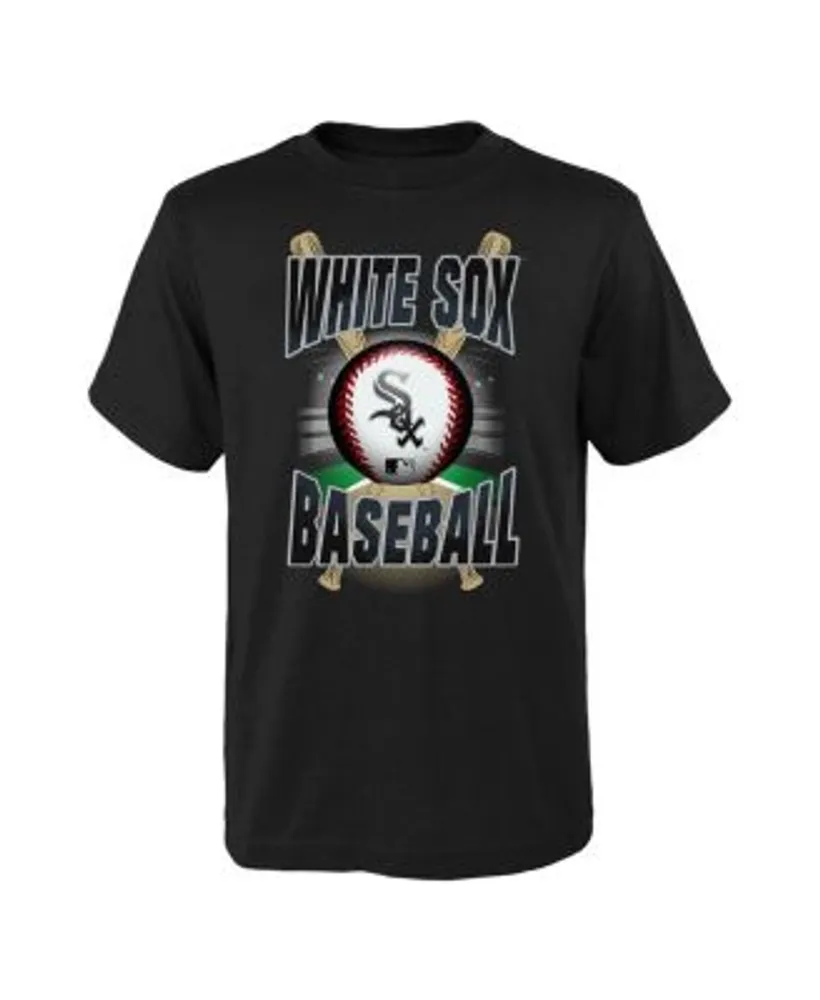 Kids Chicago White Sox Primary LOGO Long-sleeve Shirt