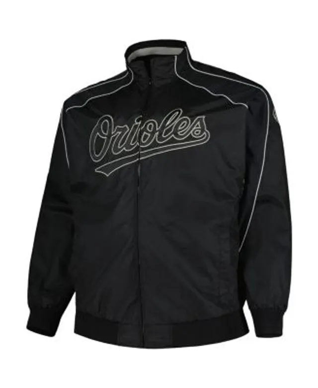 Majestic San Francisco Giants Youth Authentic Collection Double Climate  Full Zip Jacket - Black