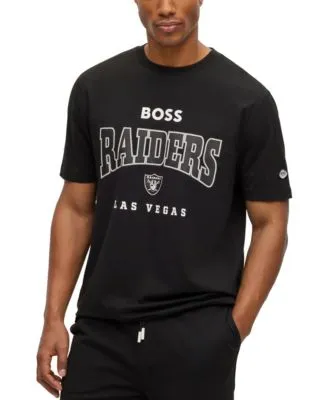 NFL Mens Las Vegas Raiders Graphic T-Shirt, Black, Medium