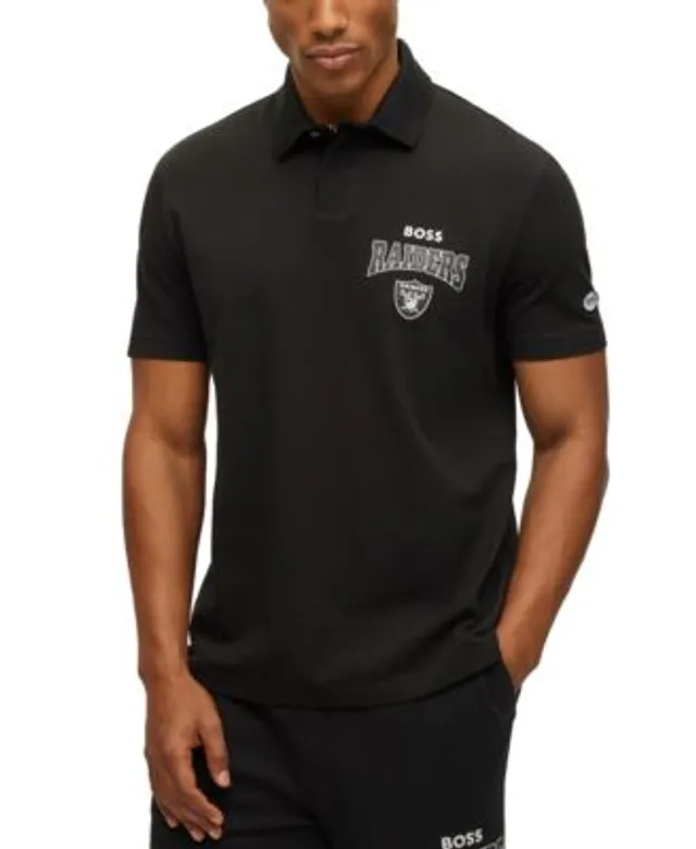 BOSS by HUGO BOSS Las Vegas Raiders Polo Shirt in White for Men