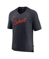 Men's Nike Navy Detroit Tigers Authentic Collection Early Work Performance  Tri-Blend T-Shirt