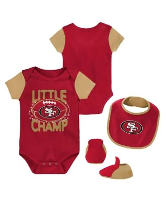 Infant Scarlet/Gold San Francisco 49ers Little Kicker Long Sleeve