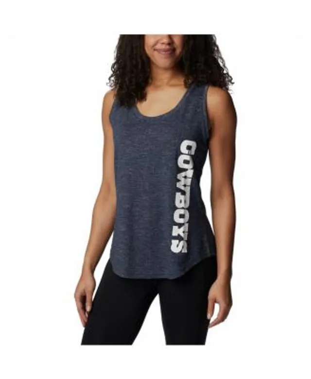 Fanatics Women's Branded Navy Dallas Cowboys Bling Flowy Tank Top - Macy's