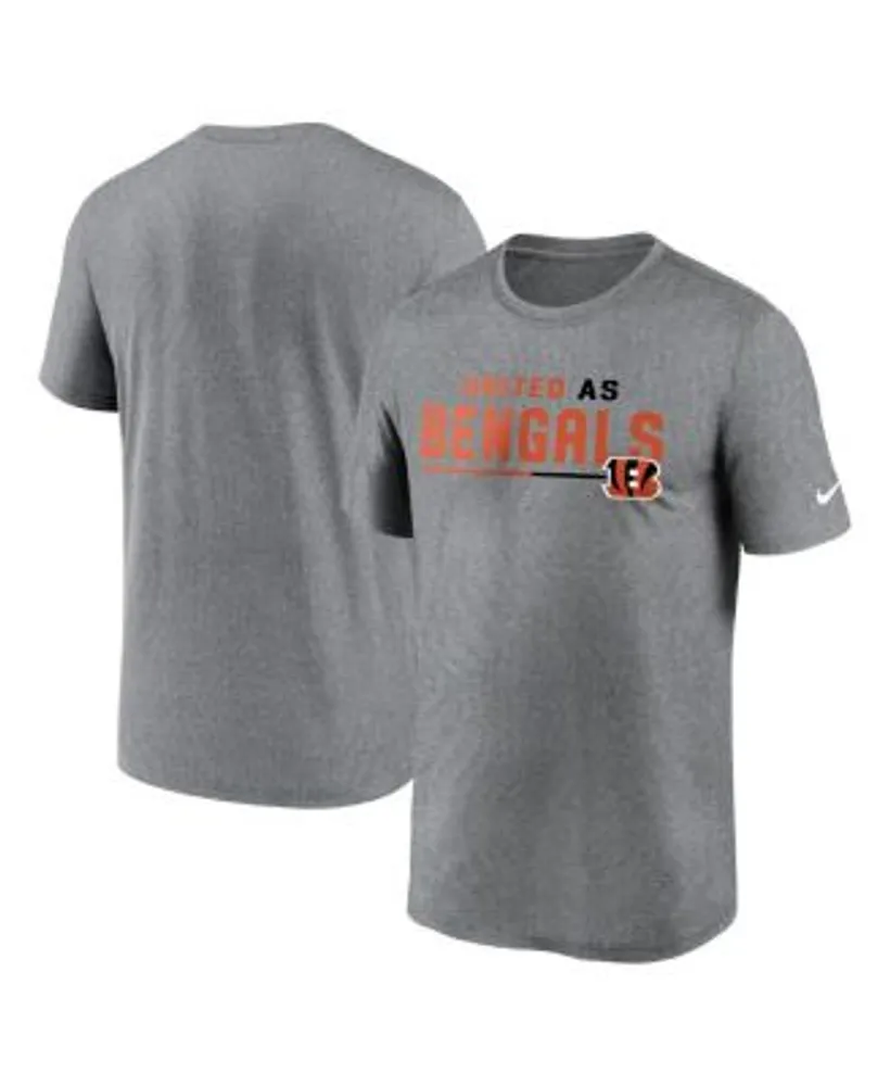 Men's Nike Black Cincinnati Bengals Legend Logo Performance T-Shirt Size: Medium