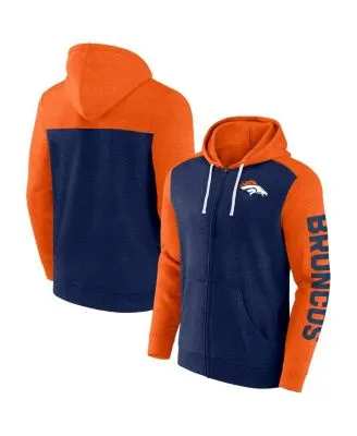 Nike Men's Denver Broncos Full-Zip Hoodie - Macy's