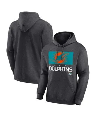 Starter Miami Dolphins Crew Neck Sweatshirt with Zip Pockets S / Dolphins Aqua Mens Sportswear