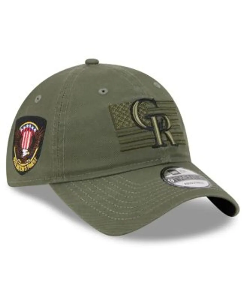 Men's New Era Green Colorado Rockies 2023 Armed Forces Day On