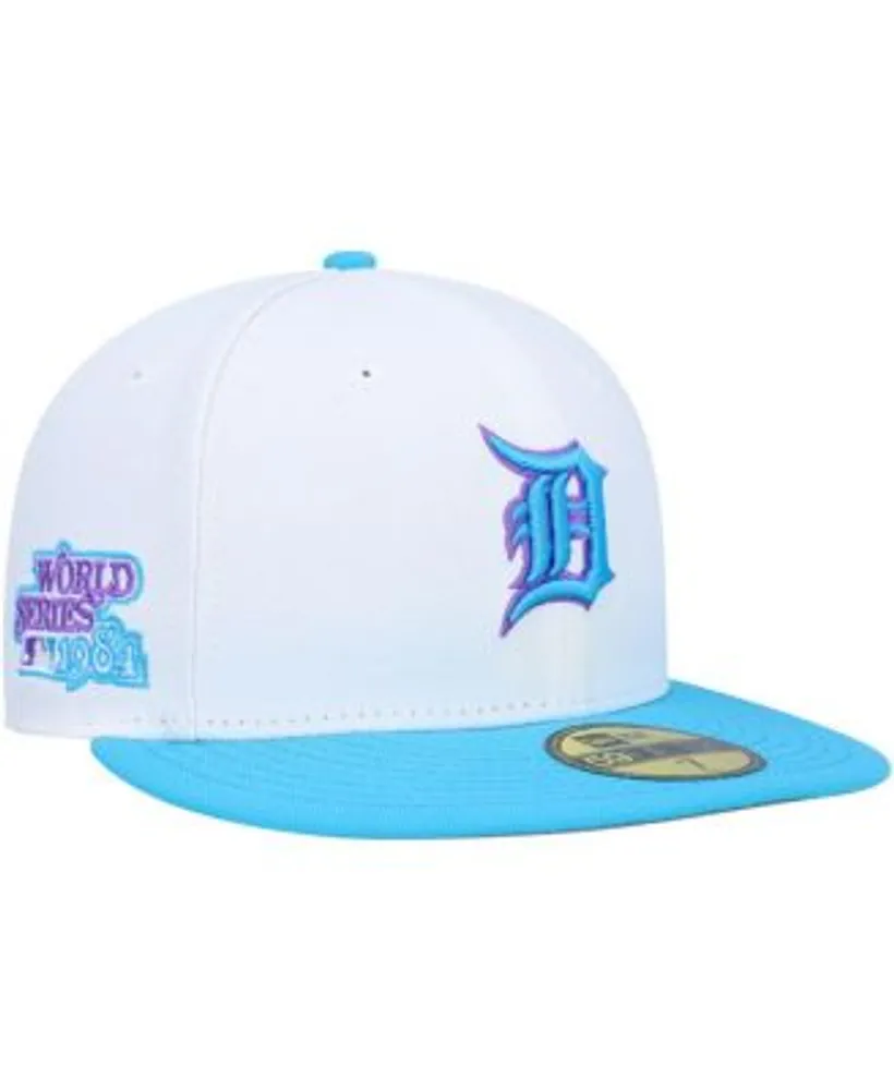 Men's New Era Cardinal Detroit Tigers White Logo 59FIFTY Fitted Hat