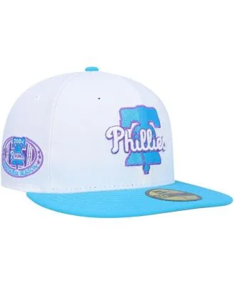 Men's New Era Purple Philadelphia 76ers Vice 59FIFTY Fitted Hat