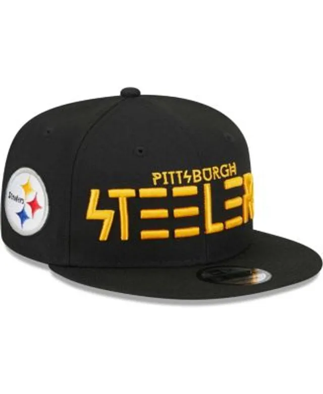 Men's Pittsburgh Steelers '47 Black Flagship MVP Snapback Hat