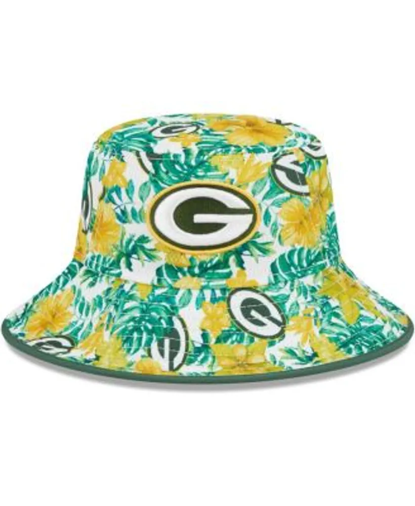 Green Bay Packers New Era Reversible Bucket Hat - Green/Camo