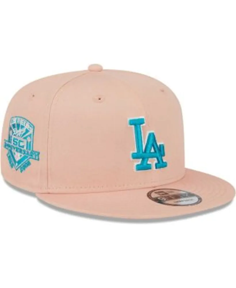 Men's New Era Pink Los Angeles Rams Color Pack 9FIFTY Snapback Hat