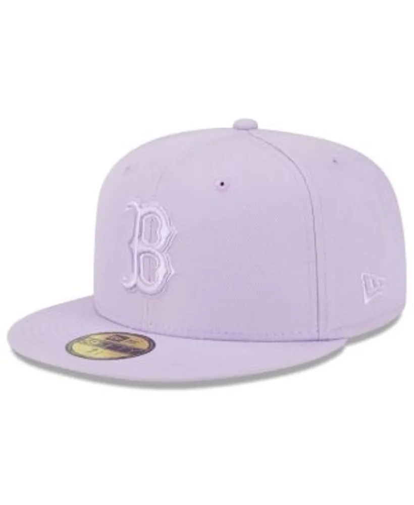New Era Red/Lavender Boston Red Sox Spring Color Two-Tone 59FIFTY Fitted Hat