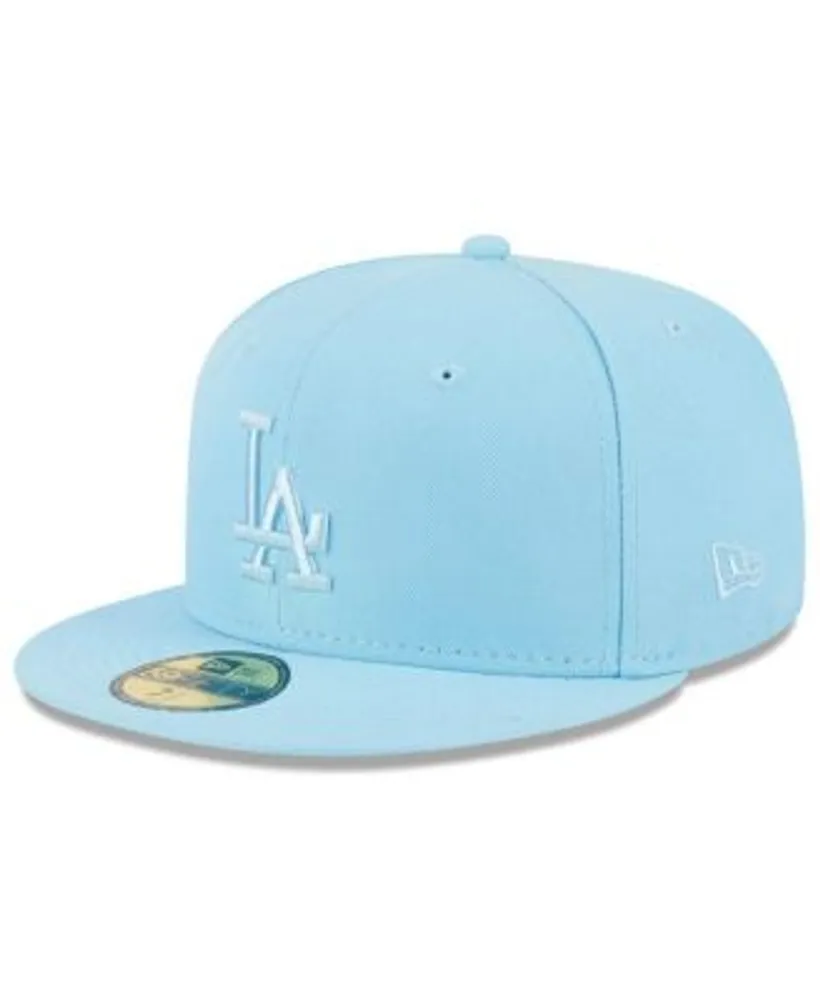 Men's New Era Olive, Blue Los Angeles Dodgers 59FIFTY Fitted Hat