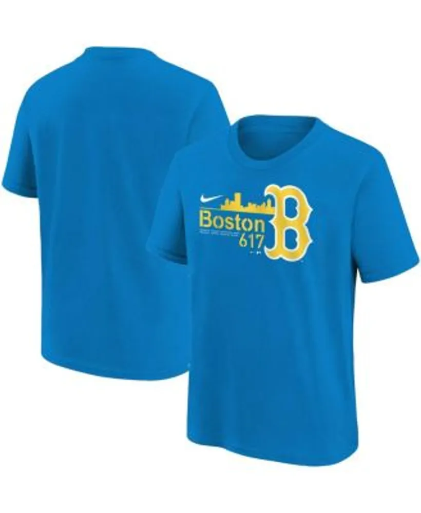 Chicago Cubs Nike Team City Connect Wordmark T-Shirt - Light Blue
