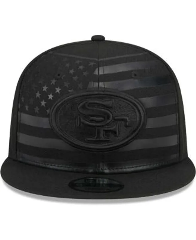 Men's New Era Black San Francisco 49ers Quad II 9FIFTY Trucker