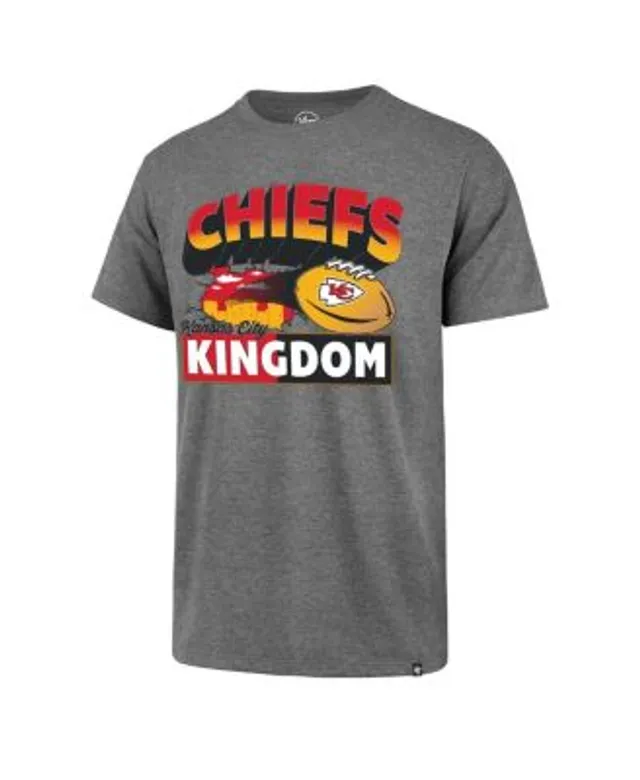 Men's Nike Heathered Gray Kansas City Chiefs Primary Logo T-Shirt Size: Medium