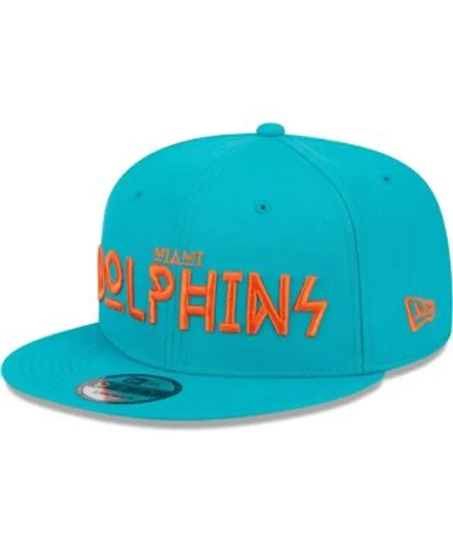 Miami Dolphins New Era Omaha Throwback 59FIFTY Fitted Hat - Orange