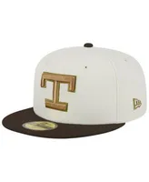 Men's New Era Cardinal Texas Rangers Logo White 59FIFTY Fitted Hat