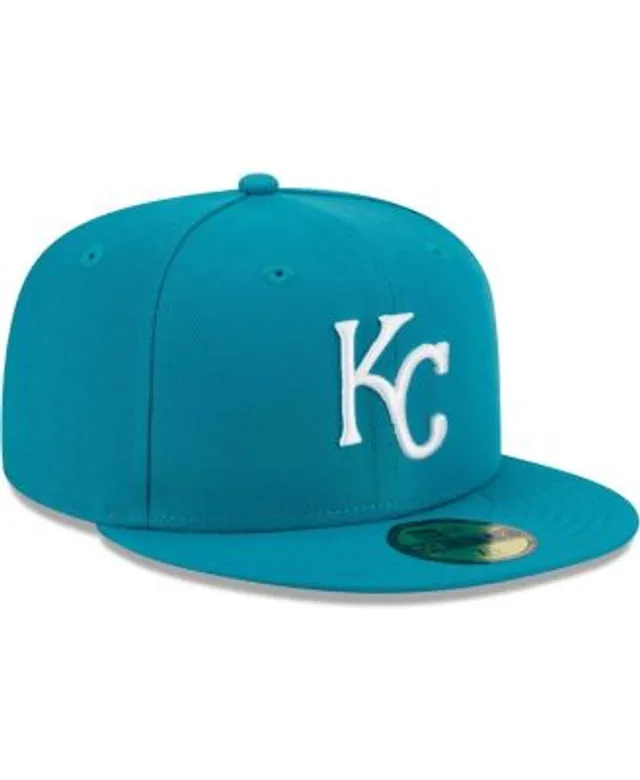 Men's New Era Gray Kansas City Royals 2023 On-Field Batting Practice Low Profile 59FIFTY Fitted Hat