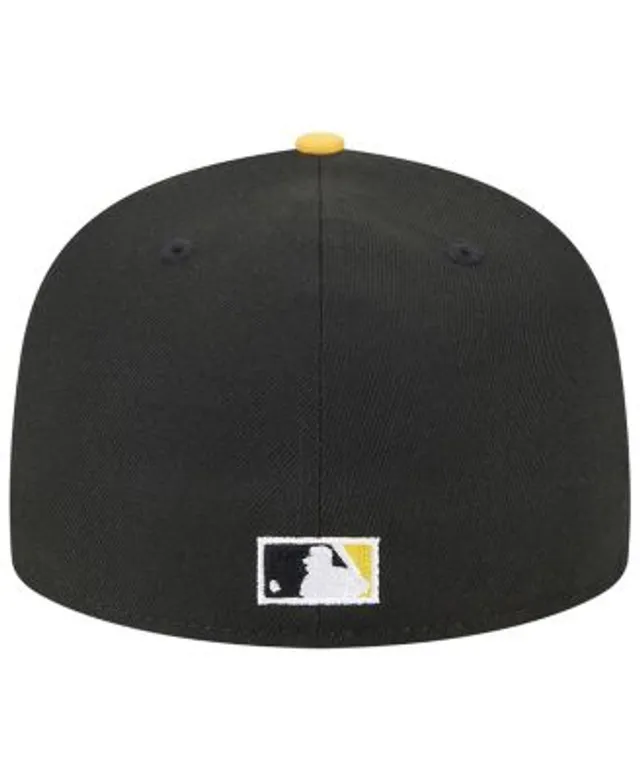 New Era Black/Gold Florida Marlins 59FIFTY Fitted Hat