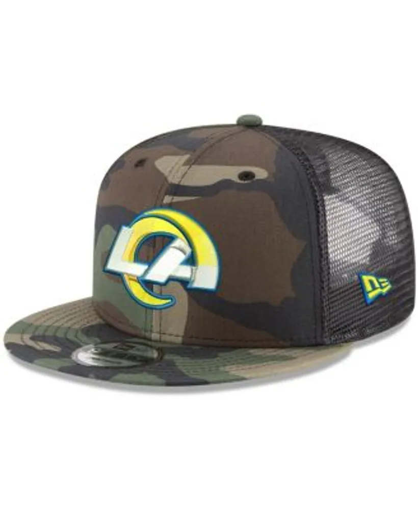 Los Angeles Rams ESTABLISHED CIRCLE TRUCKER SNAPBACK Hat