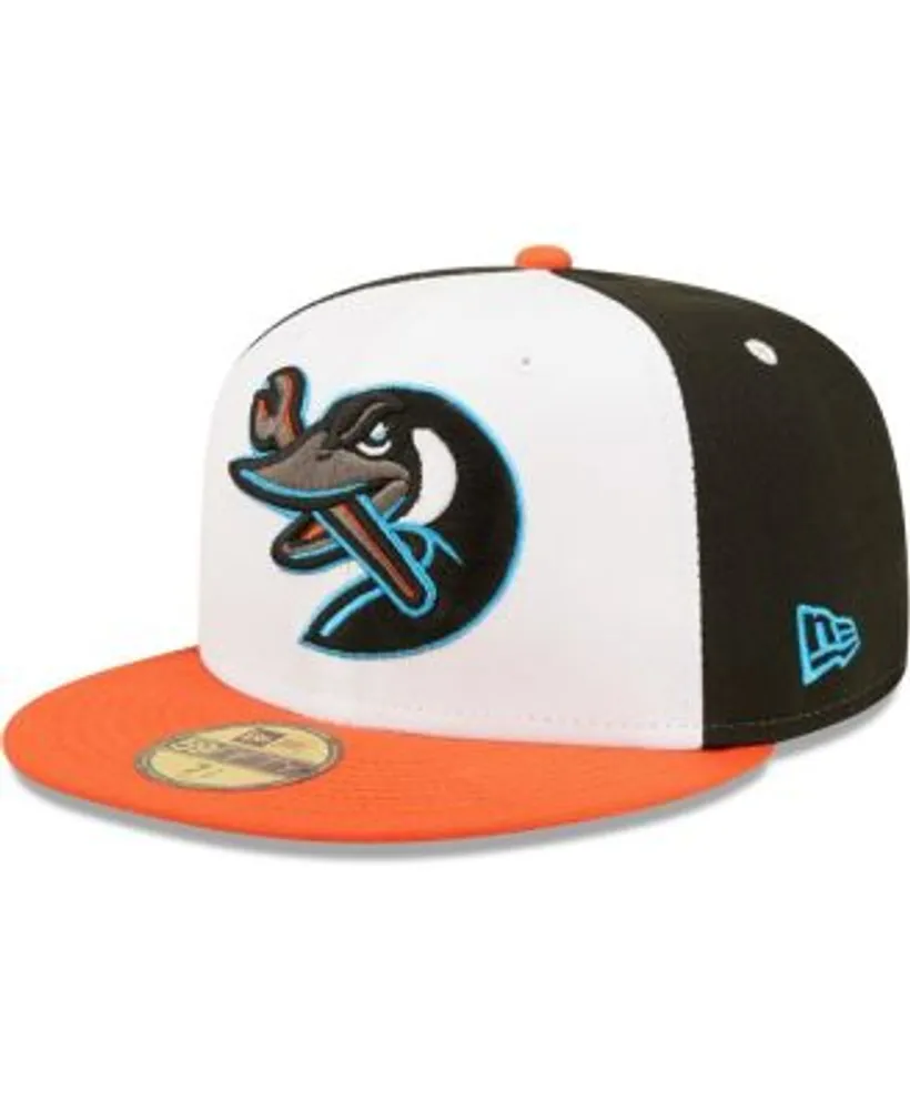 Durham Bulls Black Sox Black Fitted 5950 Cap