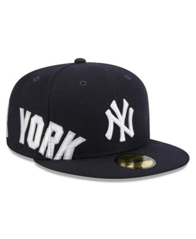 New York Yankees New Era State 59FIFTY Fitted Hat - White 7 3/8