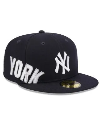 Men's New Era White/Pink York Yankees Old Yankee Stadium 59FIFTY Fitted Hat