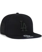 47 Brand Men's Toffee Los Angeles Dodgers Captain Snapback Hat