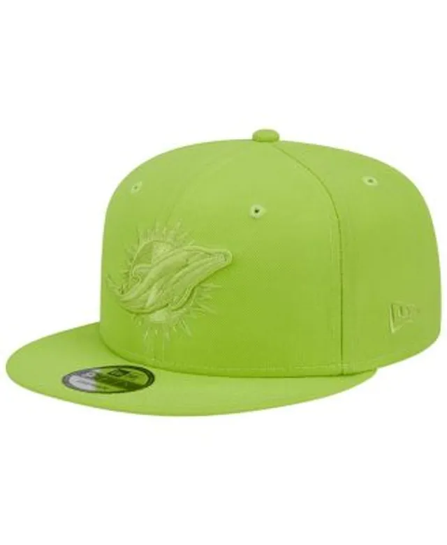 Men's New Era Light Blue Miami Dolphins Color Pack Brights 9FIFTY Snapback  Hat