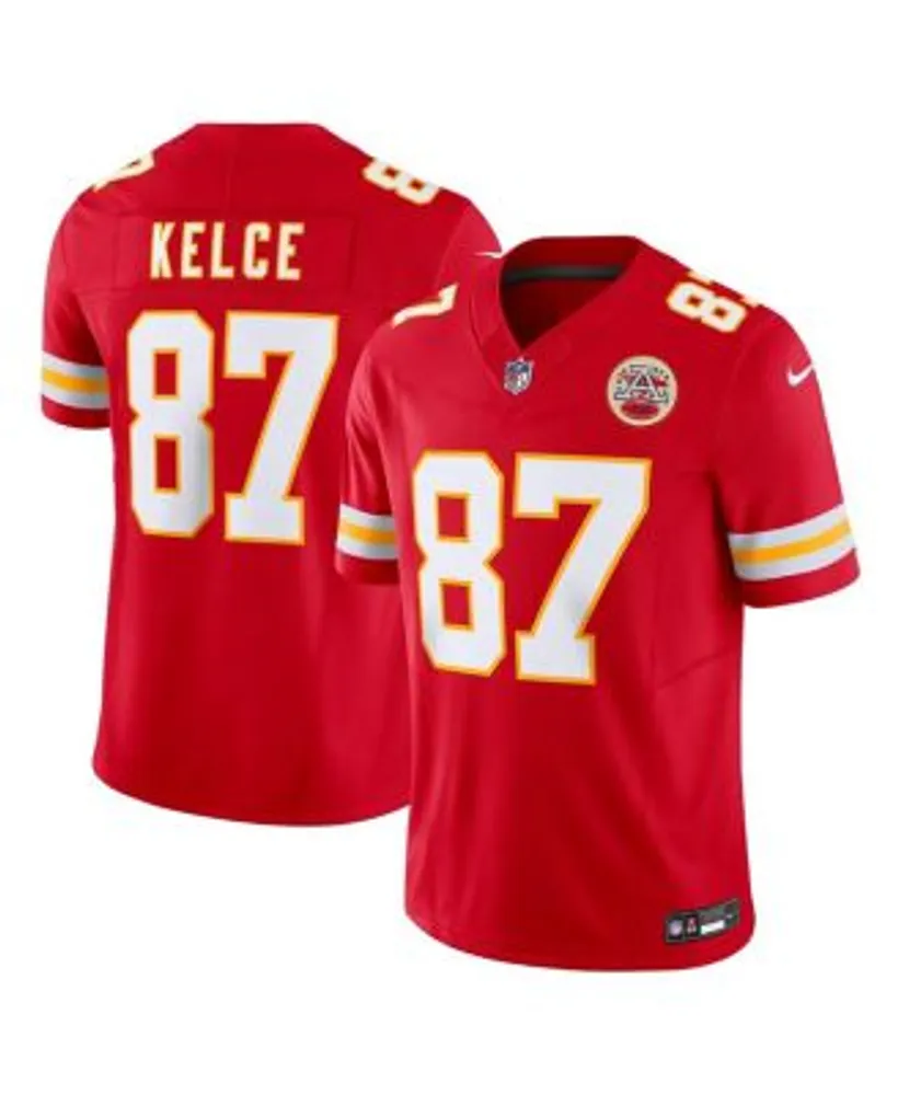 Nike Men's Travis Kelce Red Kansas City Chiefs Vapor F.U.S.E.