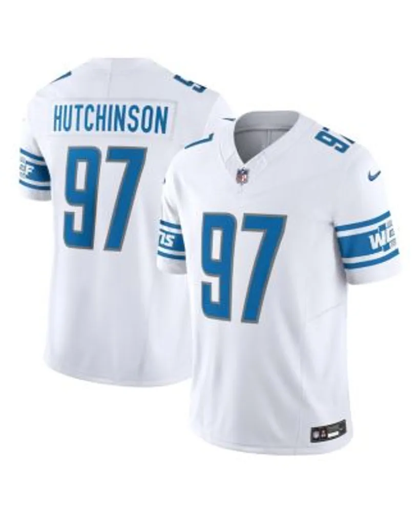 Men's Nike Gray Detroit Lions Alternate Custom Game Jersey