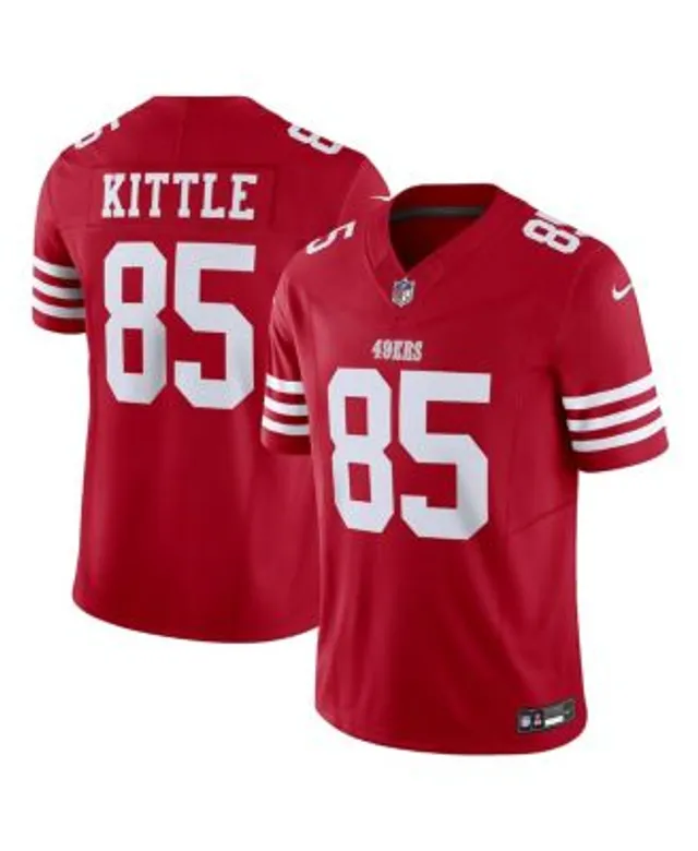 Men's Nike George Kittle White San Francisco 49ers Vapor Limited Jersey Size: 3XL