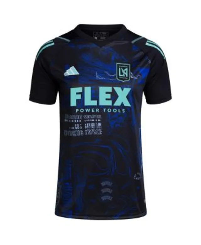 Men's LAFC adidas Black 2023 One Planet Replica Jersey