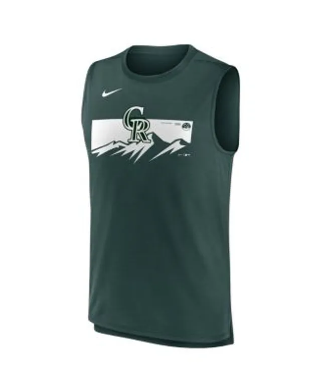 Men's Nike Charlie Blackmon Green Colorado Rockies 2022 City Connect Replica Player Jersey, M