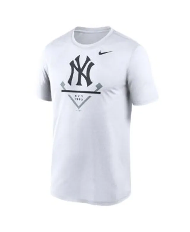 New York Yankees Nike Legend Icon Performance T-Shirt - Anthracite