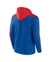 Men's Fanatics Branded Royal Chicago Cubs Walk Off Fleece Full-Zip Hoodie