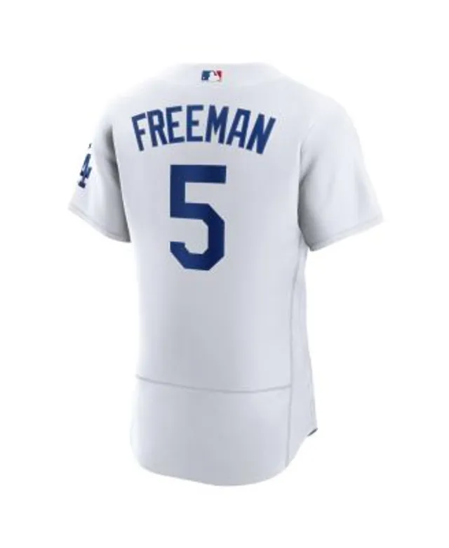 Men's Los Angeles Dodgers Freddie Freeman Nike Gray Road Replica Player  Jersey