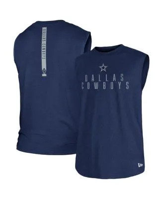 Profile Men's Navy Dallas Cowboys Big and Tall Muscle Tank Top