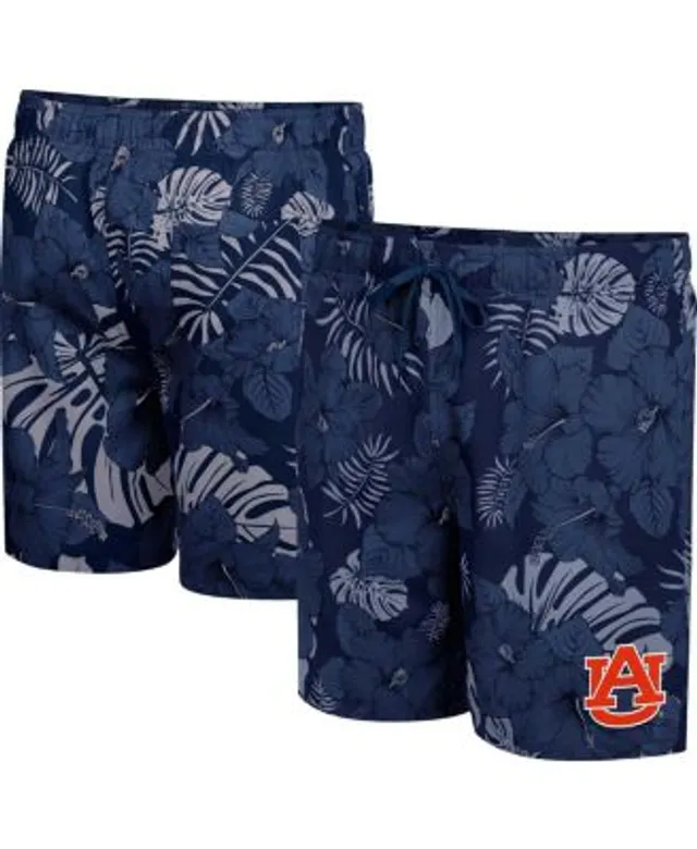 FOCO Men's Royal Denver Broncos Retro Dip-Dye Swim Shorts - Macy's