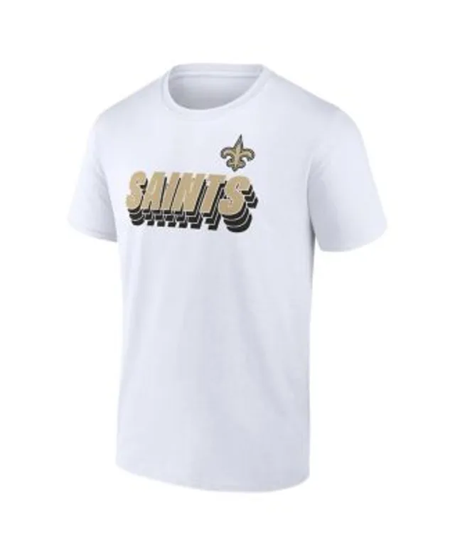 Fanatics Men's Branded White New Orleans Saints Strike Back T-shirt