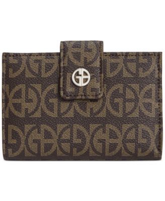 Block Signature Framed Indexer Wallet, Created for Macy's