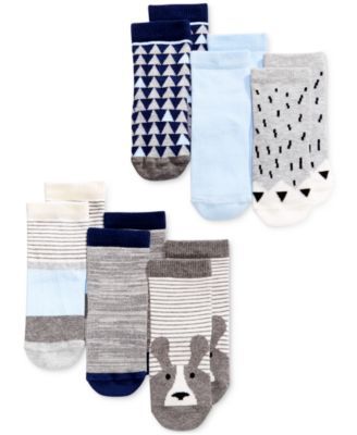 Baby Boys 6-Pk. Crew Socks, Created for Macy's